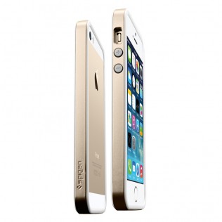 Бампер SGP для iPhone 5S/5 Neo Hybrid EX Slim Metal Champagne Gold
